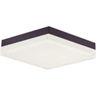 Maxim Lighting - Illuminaire II Square LED Flush Mount - 57688CLFTBZ - Canada Light Shop