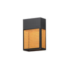 Maxim Lighting - Lattice LED Outdoor Wall Sconce - 54802RABK - Canada Light Shop