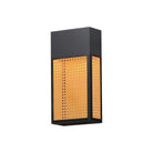 Maxim Lighting - Lattice LED Outdoor Wall Sconce - 54804RABK - Canada Light Shop