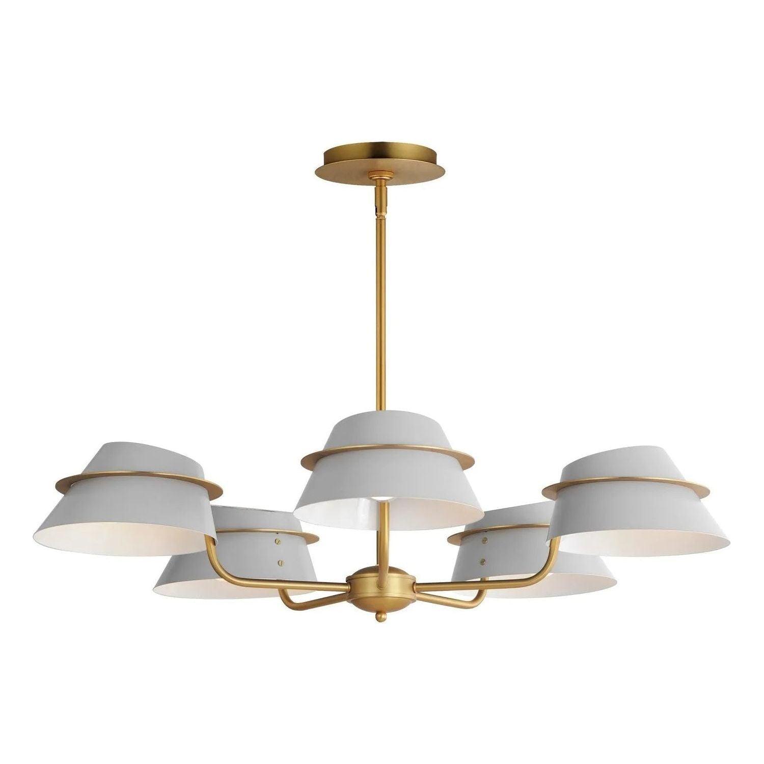 Maxim Lighting - Lucas Chandelier - 25225LFGNAB - Canada Light Shop