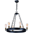 Maxim Lighting - Noble Chandelier - 26273BKNAB - Canada Light Shop
