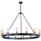 Maxim Lighting - Noble Chandelier - 26276BKNAB - Canada Light Shop