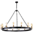 Maxim Lighting - Noble Chandelier - 26276BKNAB/BUI - Canada Light Shop