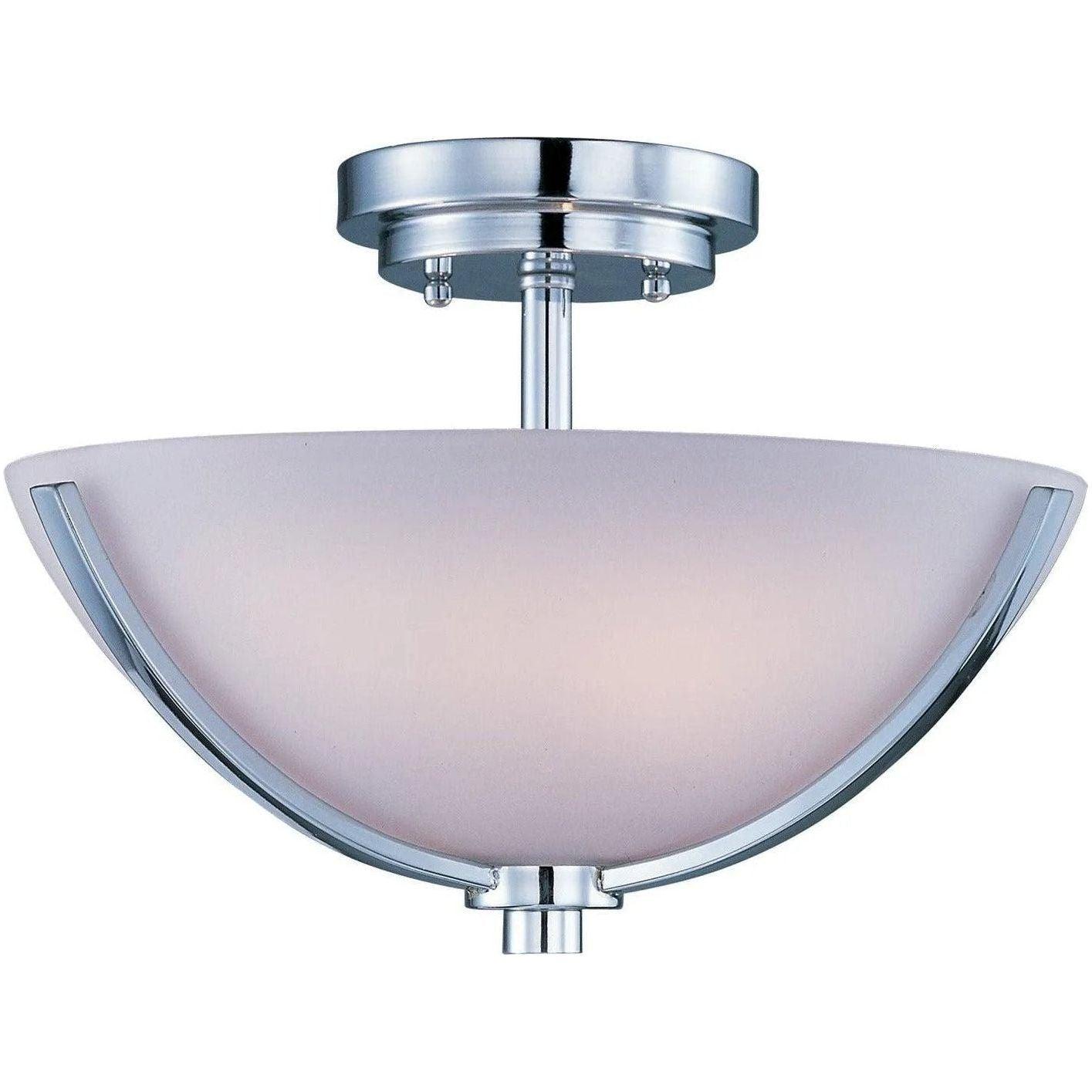 Maxim Lighting - Rocco Semi-Flush Mount - 20021SWPC - Canada Light Shop