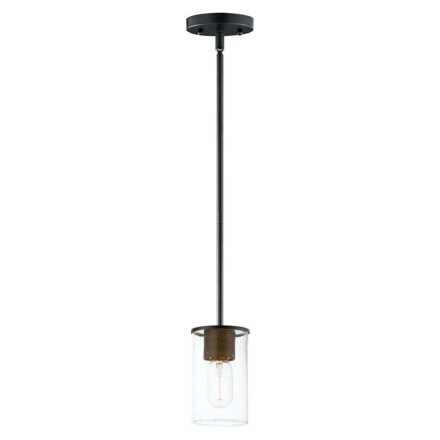 Maxim Lighting - Sleek Mini Pendant - 91840CDABBK - Canada Light Shop