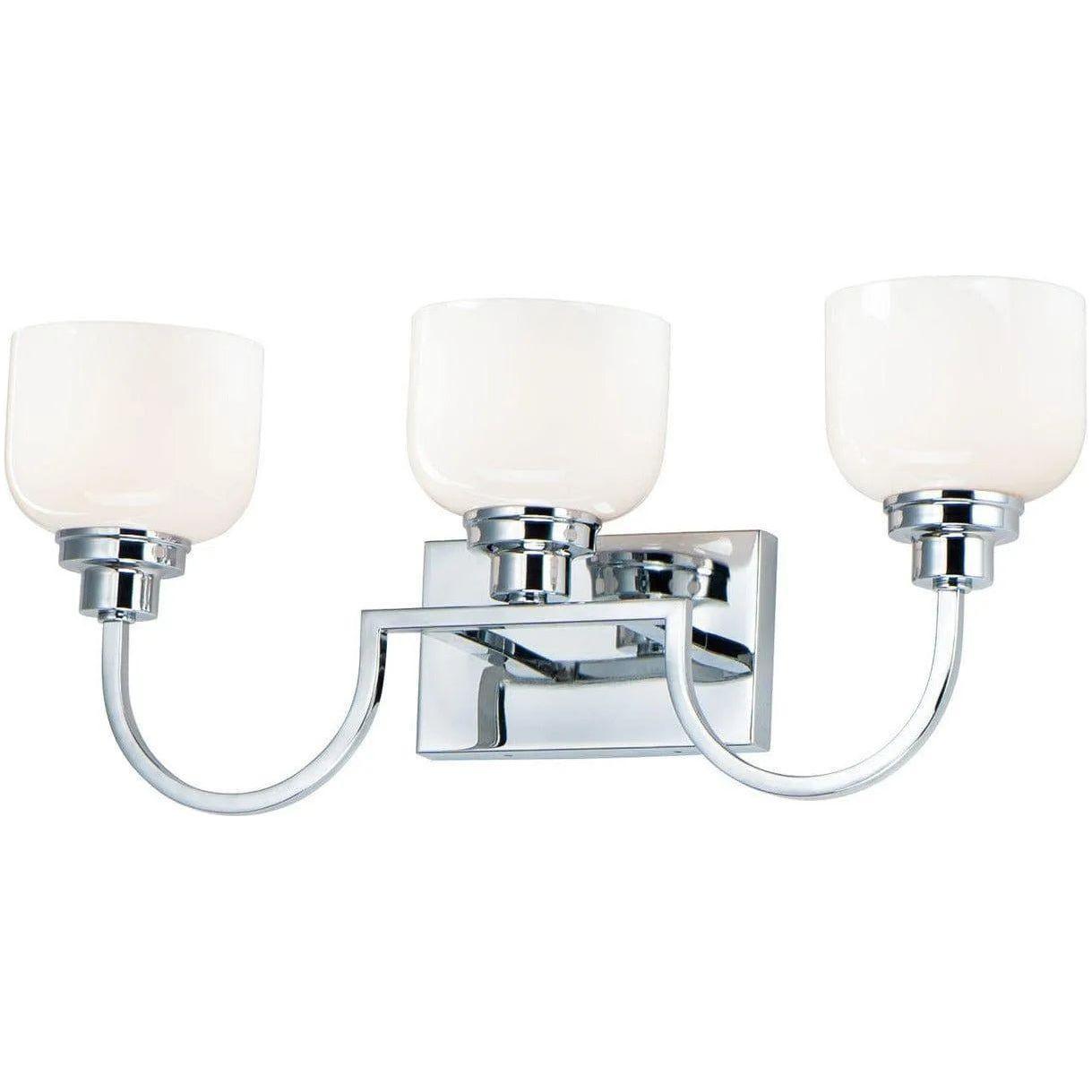Maxim Lighting - Swale Bath Vanity - 26063WTPC - Canada Light Shop