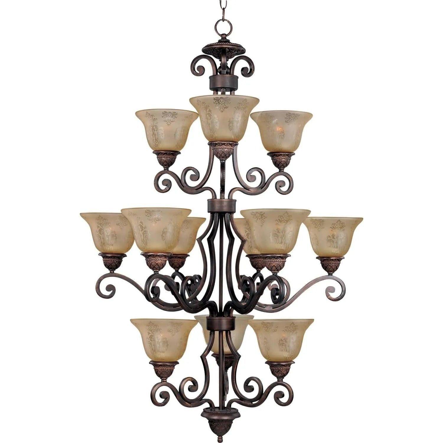 Maxim Lighting - Symphony Chandelier - 11238SAOI - Canada Light Shop