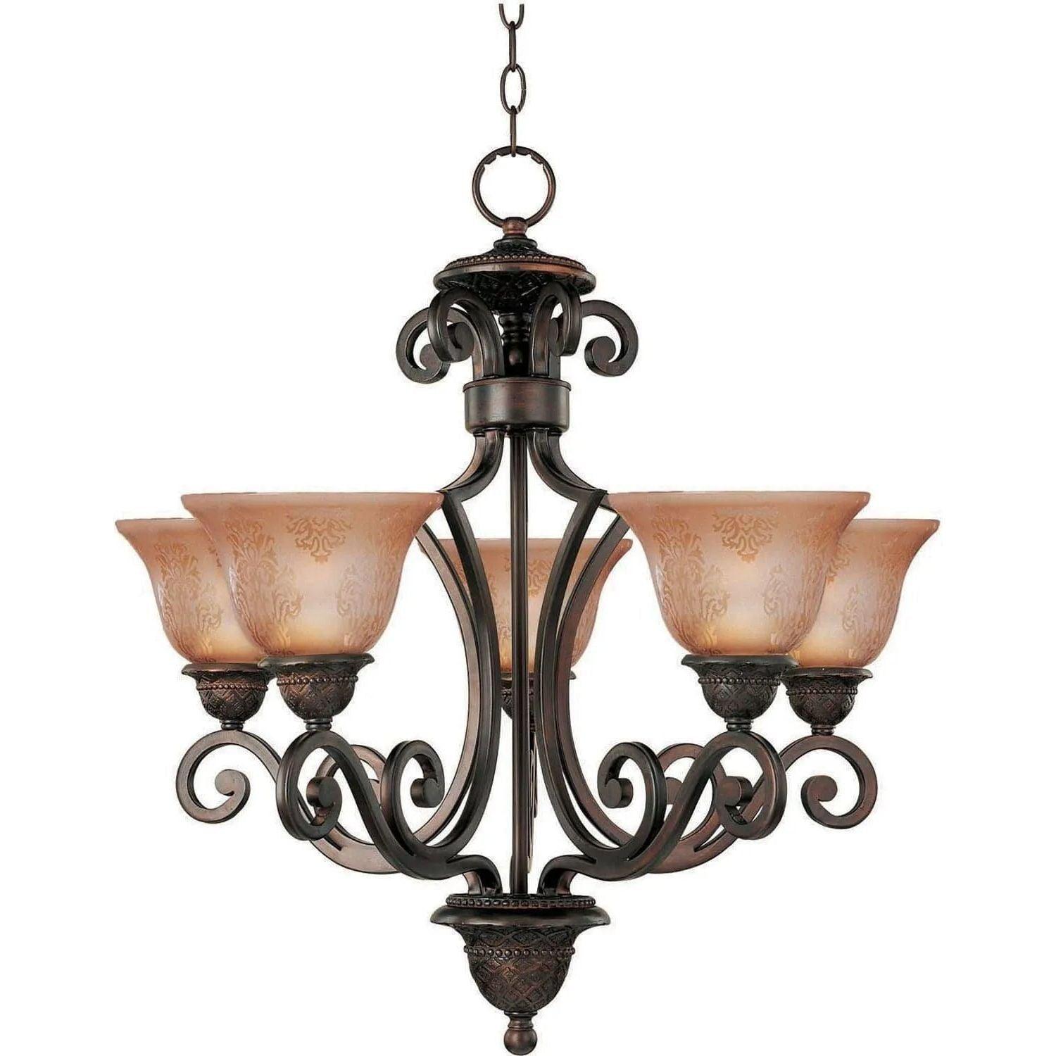 Maxim Lighting - Symphony Chandelier - 11244SAOI - Canada Light Shop
