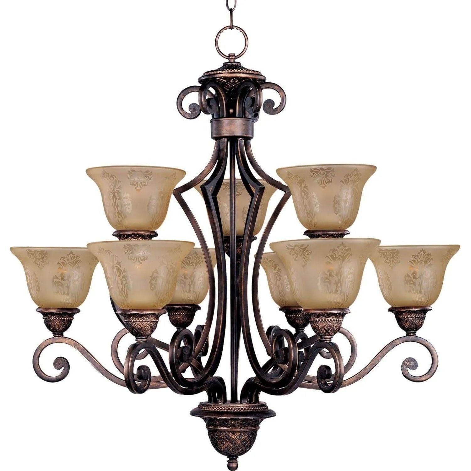 Maxim Lighting - Symphony Chandelier - 11245SAOI - Canada Light Shop