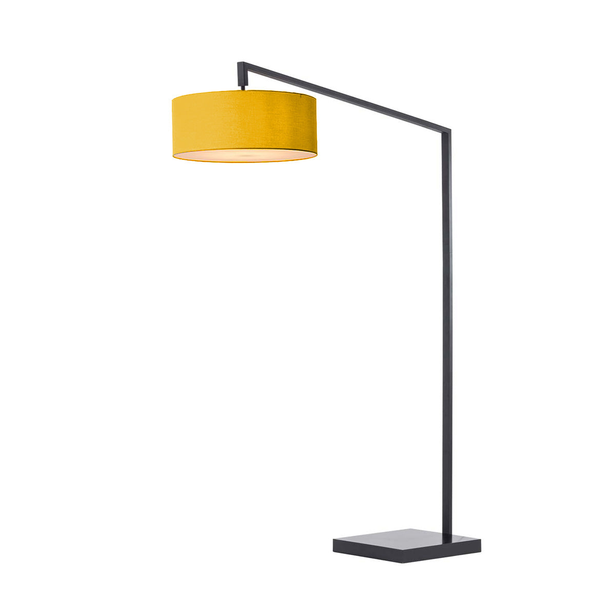 Nova of California 2110924MU Stretch 1-Light Chairside Arc Lamp in Black