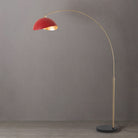 Nova of California 2114818RG Luna Bella 1-Light Arc Lamp in Weathered Brass / Black