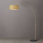 Nova of California 2110818AV Float 1-Light Arc Lamp in Weathered Brass / Black