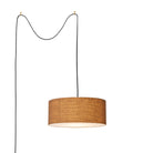 Nova of California 2110841BU Stretch Swag Lamp in Weathered Brass