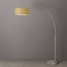 Nova of California 2110825AV Float 1-Light Arc Lamp in Satin Nickel