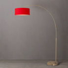 Nova of California 2110824CR Float 1-Light Arc Lamp in Weathered Brass