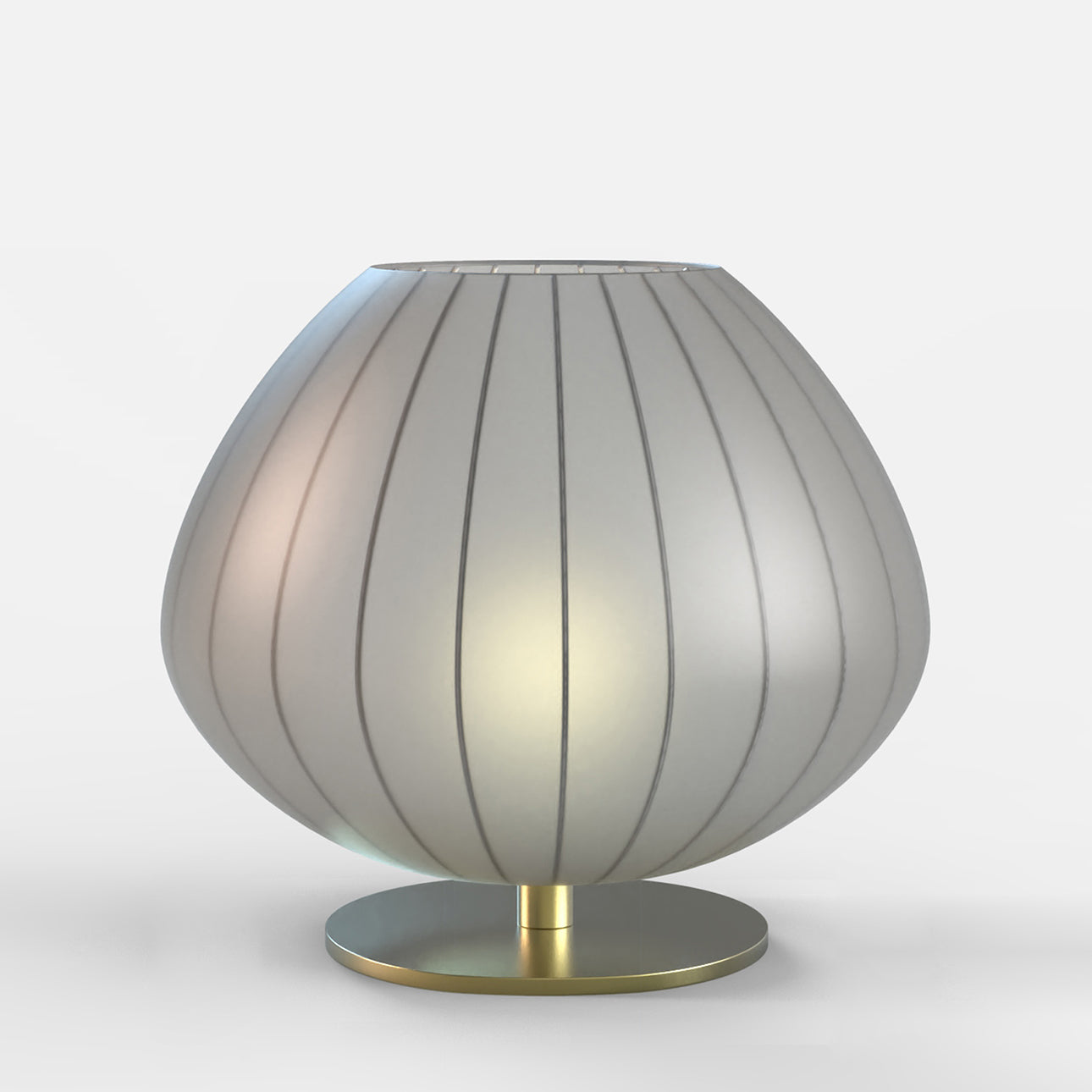 Nova of California 1110799WB Bloom Accent Table Lamp in Weathered Brass