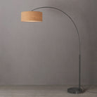 Nova of California 2110826BU Float 1-Light Arc Lamp in Black Nickel