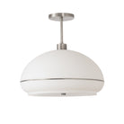 Nova of California 2115844SN Morelli Semi-Flush Mount in Satin Nickel
