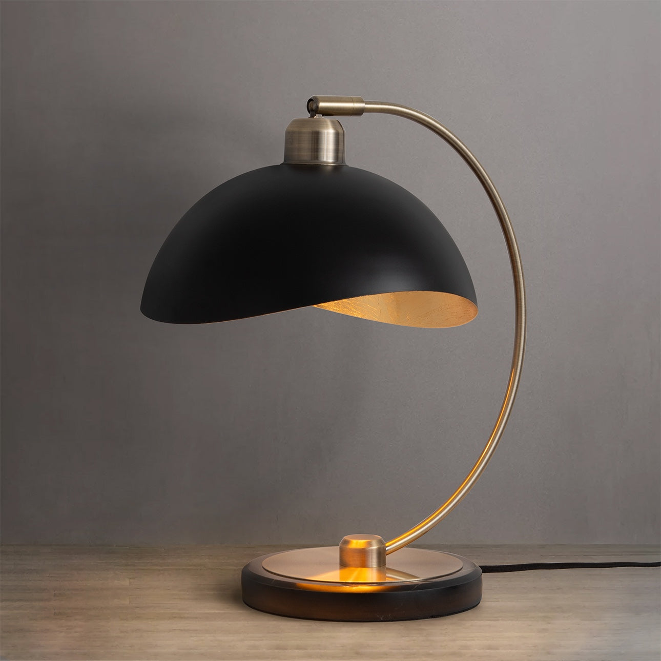 Nova of California 1111060WB Luna Bella Accent Table Lamp in Wb / Black+Wb