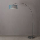 Nova of California 2110826BL Float 1-Light Arc Lamp in Black Nickel