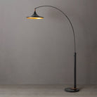 Nova of California 2110500MB Lodi 1-Light Arc Floor Lamp in Matte Black