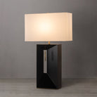Nova of California 1011095WB Parallux Standing Table Lamp Walnut & in Espresso & Weathered Brass