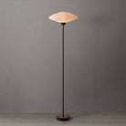 Nova of California 15010833MB Roswell Torchiere Floor Lamp in black