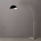 Nova of California 2114825MS Luna Bella 1-Light Arc Lamp in Satin Nickel