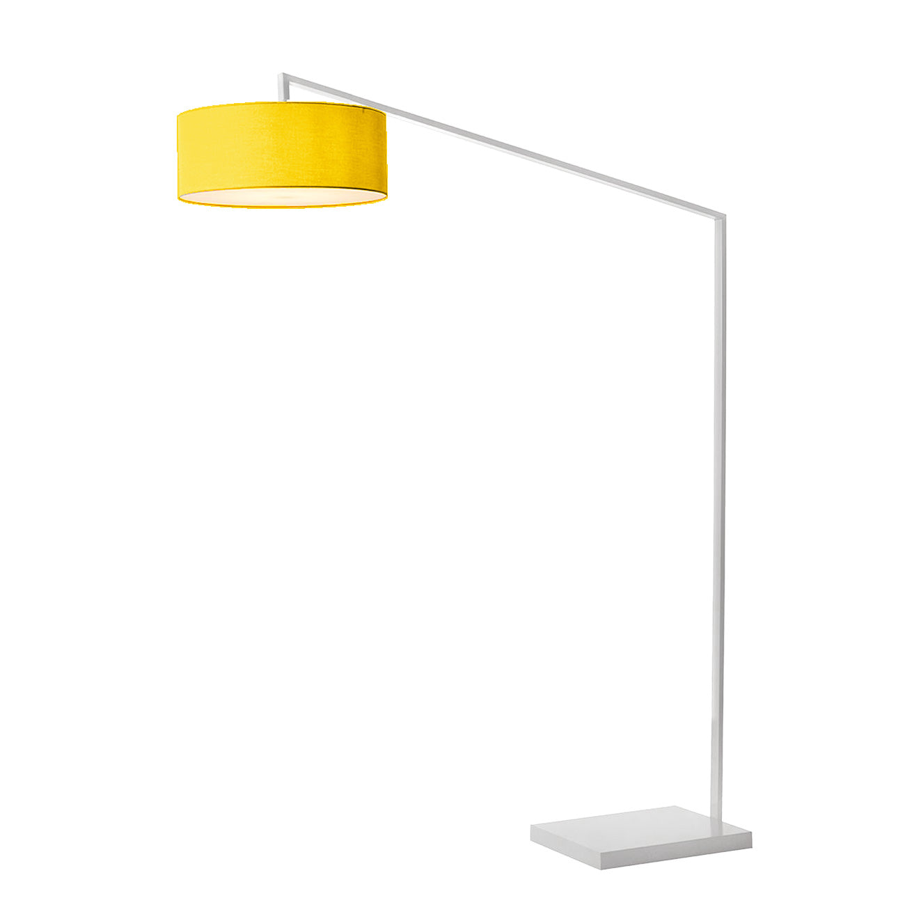 Nova of California 2110926MU Stretch 1-Light Arc Lamp in White