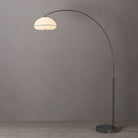 Nova of California 2115826BKN Simple Morelli Arc Lamp in Black Nickel