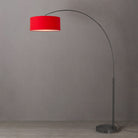 Nova of California 2110826CR Float 1-Light Arc Lamp in Black Nickel