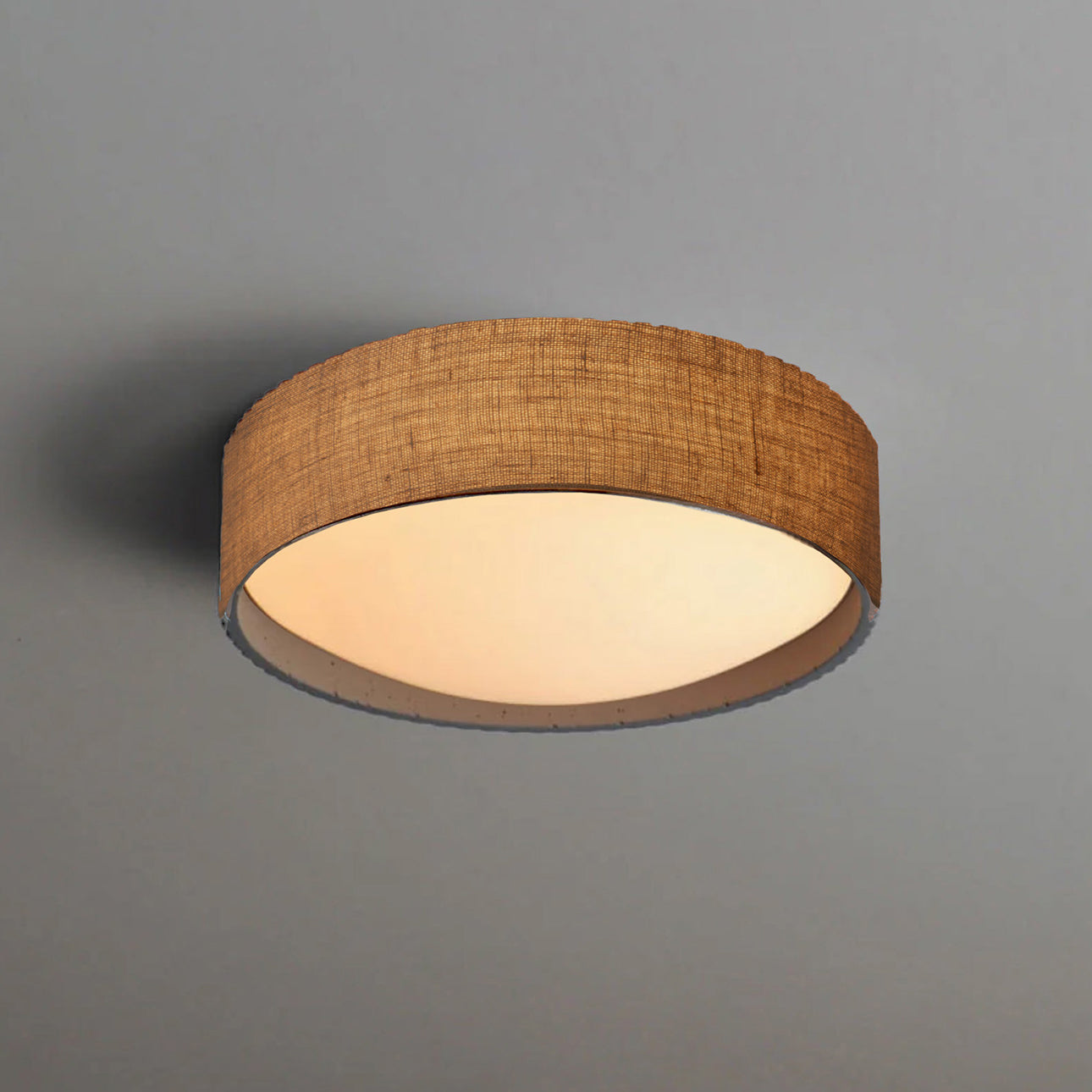 Nova of California 3610604 Moonlight Flush Mount in Weathered Brass