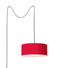 Nova of California 2110841CR Stretch Swag Lamp in Weathered Brass