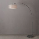 Nova of California 2110826CG Float 1-Light Arc Lamp in Black Nickel