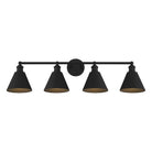 Meridian Lite Trends - Meridian Bathroom Vanity Light - M80065MBK - Canada Light Shop