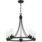 Meridian Lite Trends - Meridian Five Light Chandelier - M10018MBK - Canada Light Shop