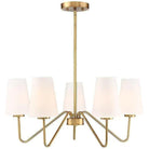 Meridian Lite Trends - Meridian Five Light Chandelier - M10060NB - Canada Light Shop