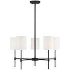 Meridian Lite Trends - Meridian Five Light Chandelier - M10067MBK - Canada Light Shop