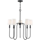Meridian Lite Trends - Meridian Five Light Chandelier - M10077AI - Canada Light Shop