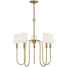 Meridian Lite Trends - Meridian Five Light Chandelier - M10077NB - Canada Light Shop