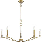 Meridian Lite Trends - Meridian Five Light Chandelier - M10086NB - Canada Light Shop