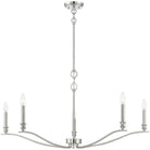 Meridian Lite Trends - Meridian Five Light Chandelier - M10086PN - Canada Light Shop