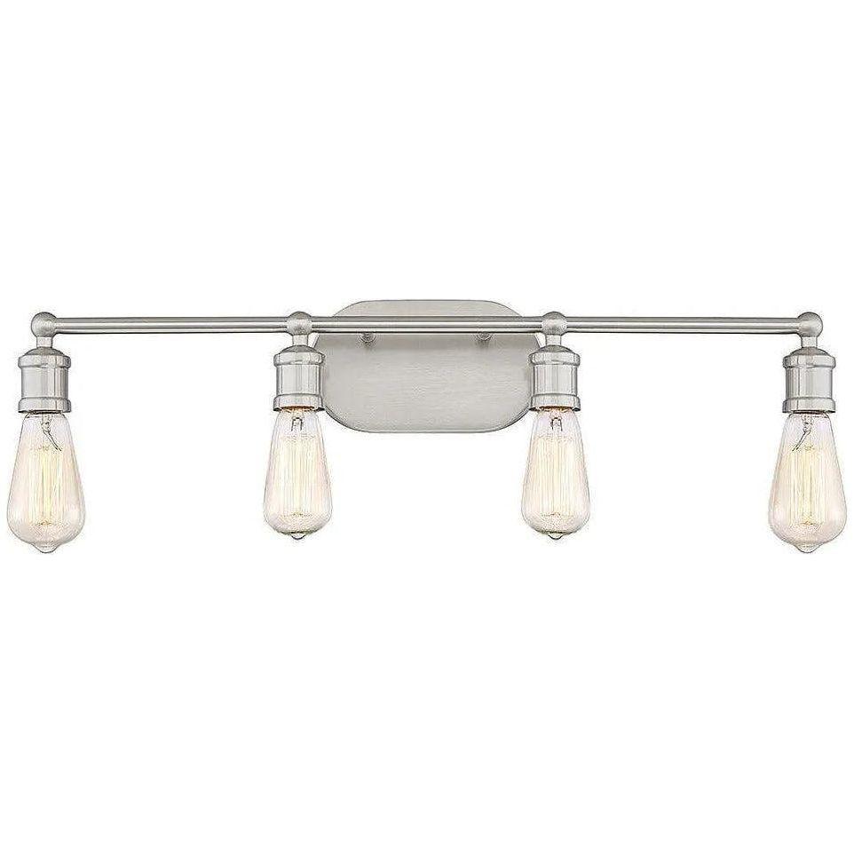 Meridian Lite Trends - Meridian Four Light Bath Bar - M80013BN - Canada Light Shop