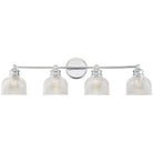 Meridian Lite Trends - Meridian Four Light Bath Bar - M80036CH - Canada Light Shop