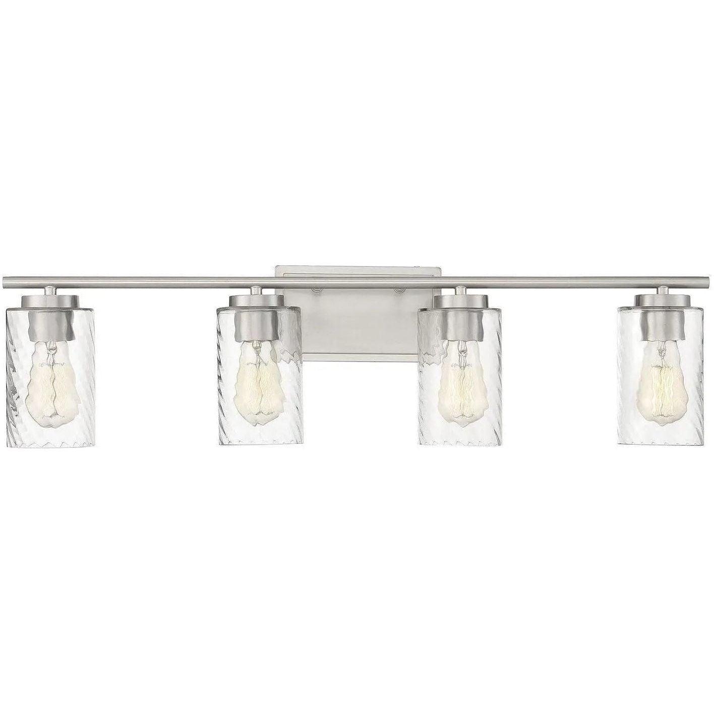 Meridian Lite Trends - Meridian Four Light Bath Bar - M80039BN - Canada Light Shop