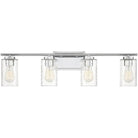 Meridian Lite Trends - Meridian Four Light Bath Bar - M80039CH - Canada Light Shop