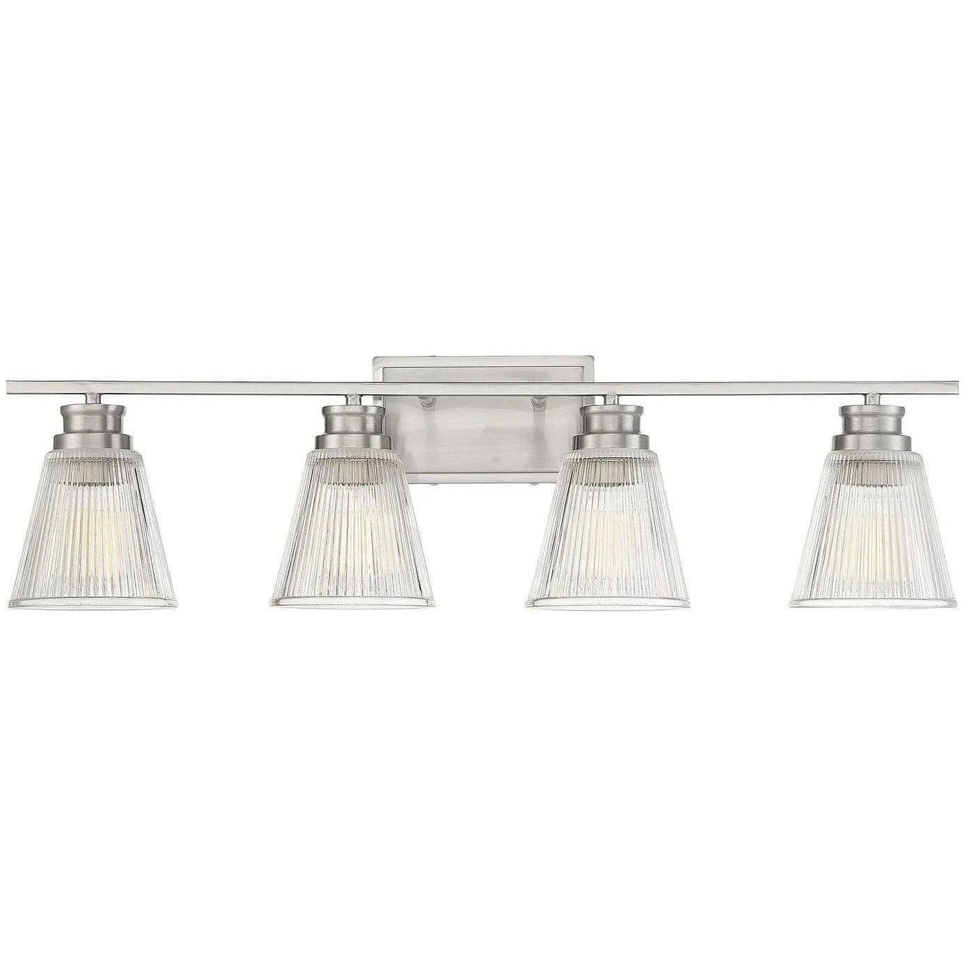 Meridian Lite Trends - Meridian Four Light Bath Bar - M80042BN - Canada Light Shop