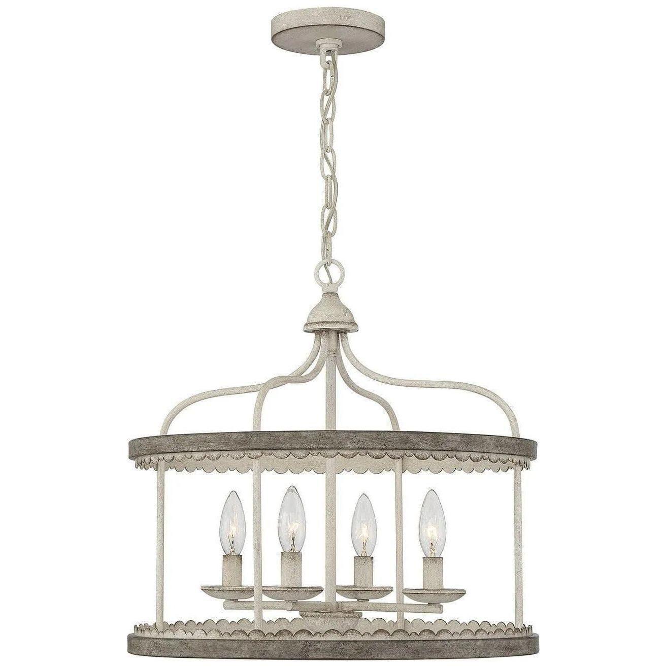 Meridian Lite Trends - Meridian Four Light Pendant - M70110SIL - Canada Light Shop