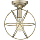 Meridian Lite Trends - Meridian One Light Flush Mount - M60029SG - Canada Light Shop