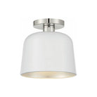 Meridian Lite Trends - Meridian One Light Flush Mount - M60067WHPN - Canada Light Shop